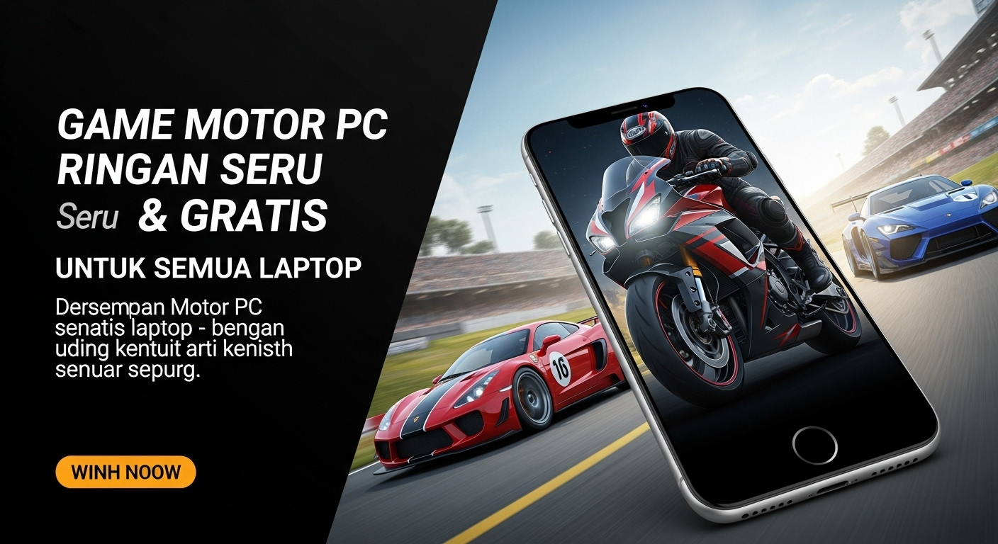 Game Motor PC Ringan Seru & Gratis untuk Semua Laptop