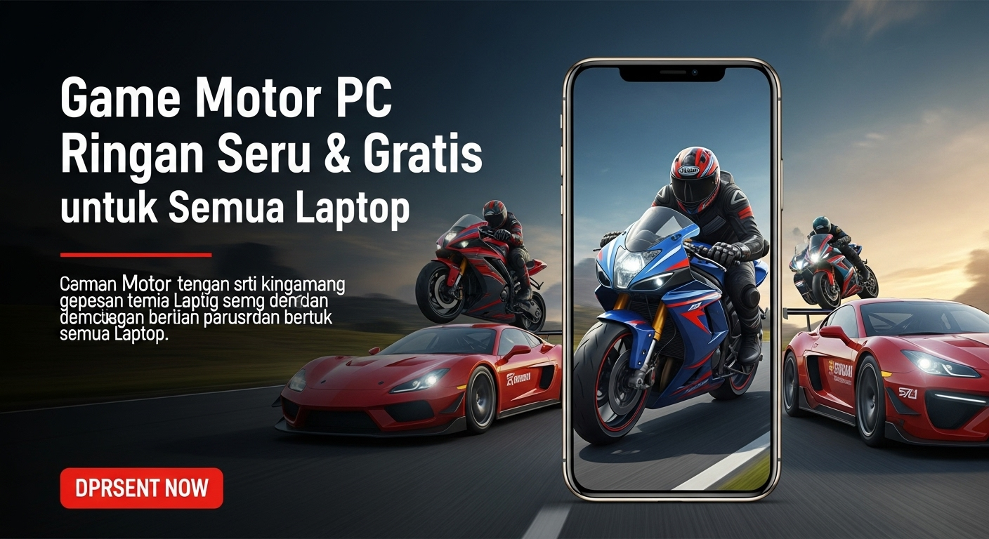 Game Motor PC Ringan Seru & Gratis untuk Semua Laptop