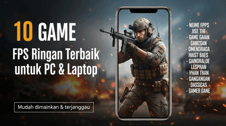 10 Game FPS Ringan Terbaik untuk PC & Laptop