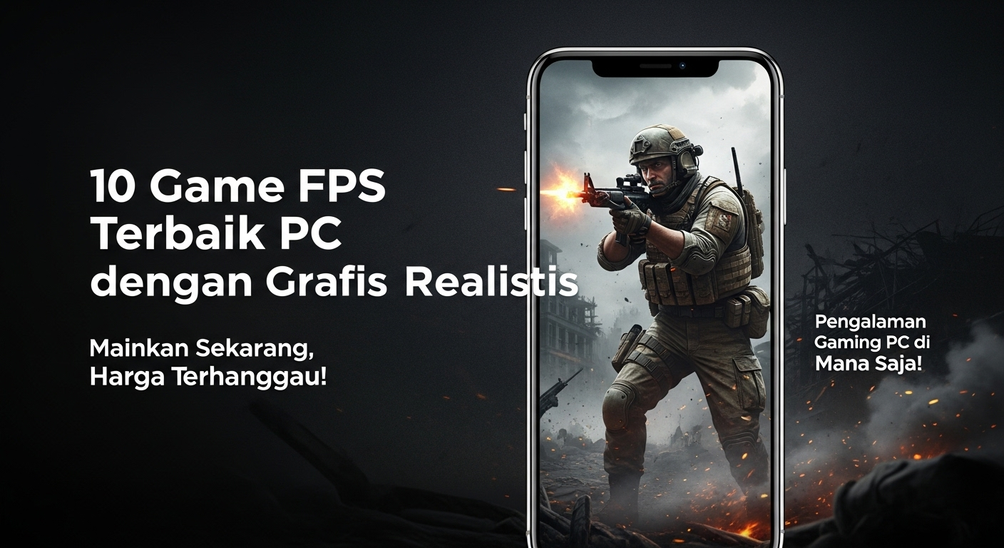 10 Game FPS Terbaik PC dengan Grafis Realistis