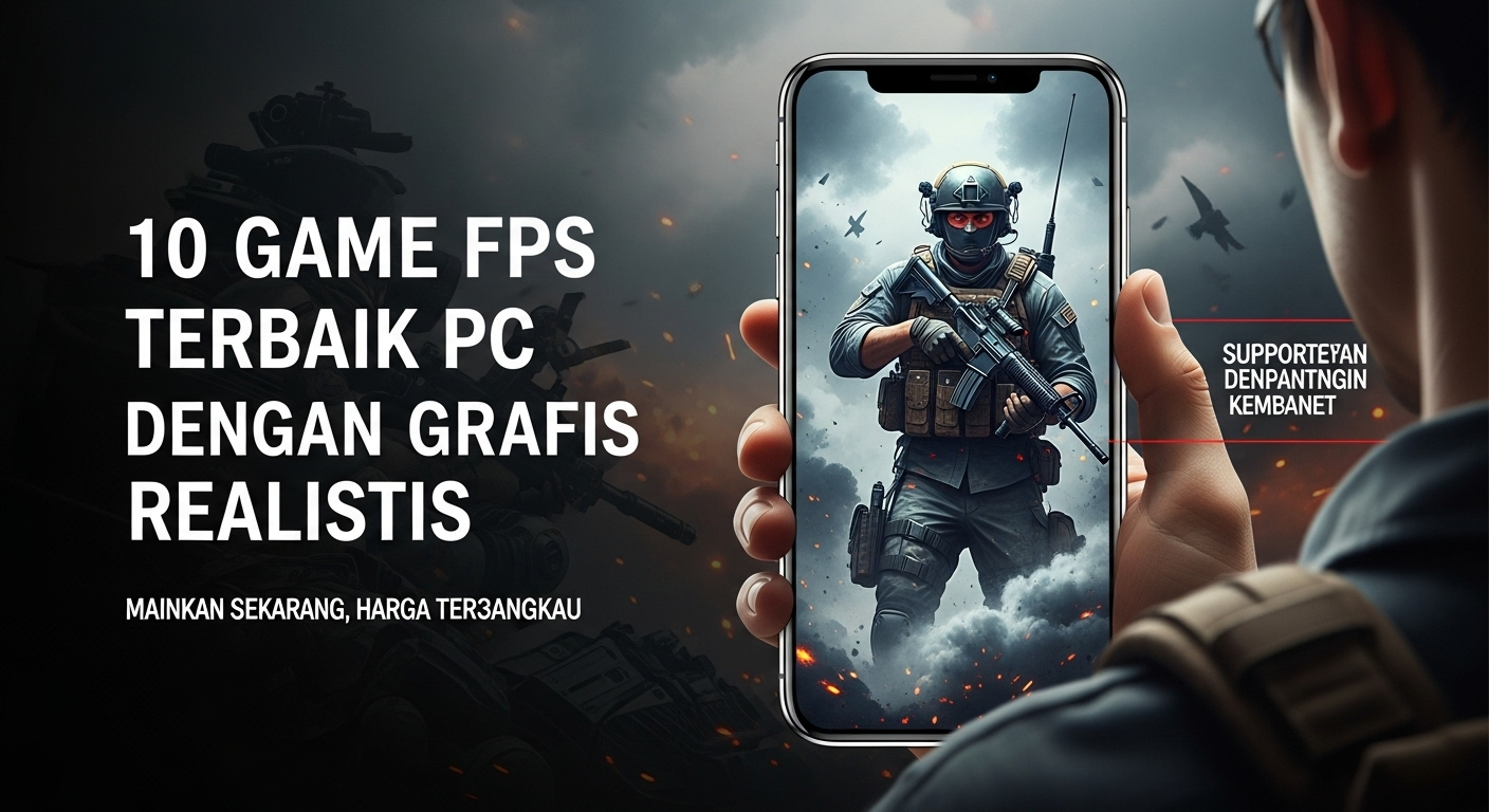 10 Game FPS Terbaik PC dengan Grafis Realistis
