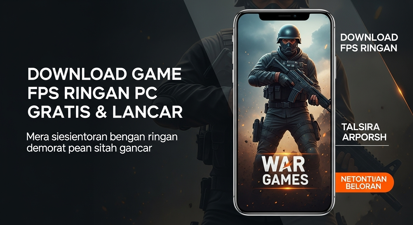 Download Game FPS Ringan PC Gratis & Lancar