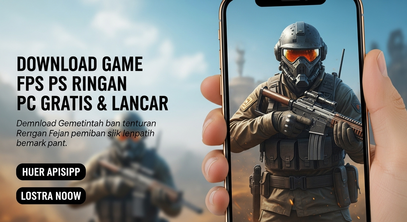 Download Game FPS Ringan PC Gratis & Lancar