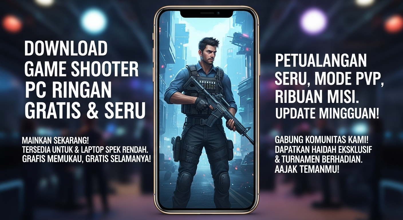 Download Game Shooter PC Ringan Gratis & Seru