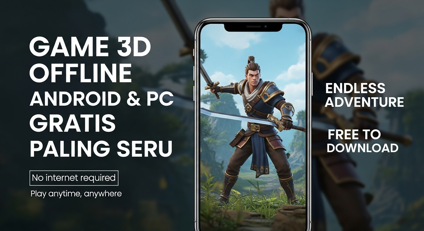 Game 3D Offline Android & PC Gratis Paling Seru