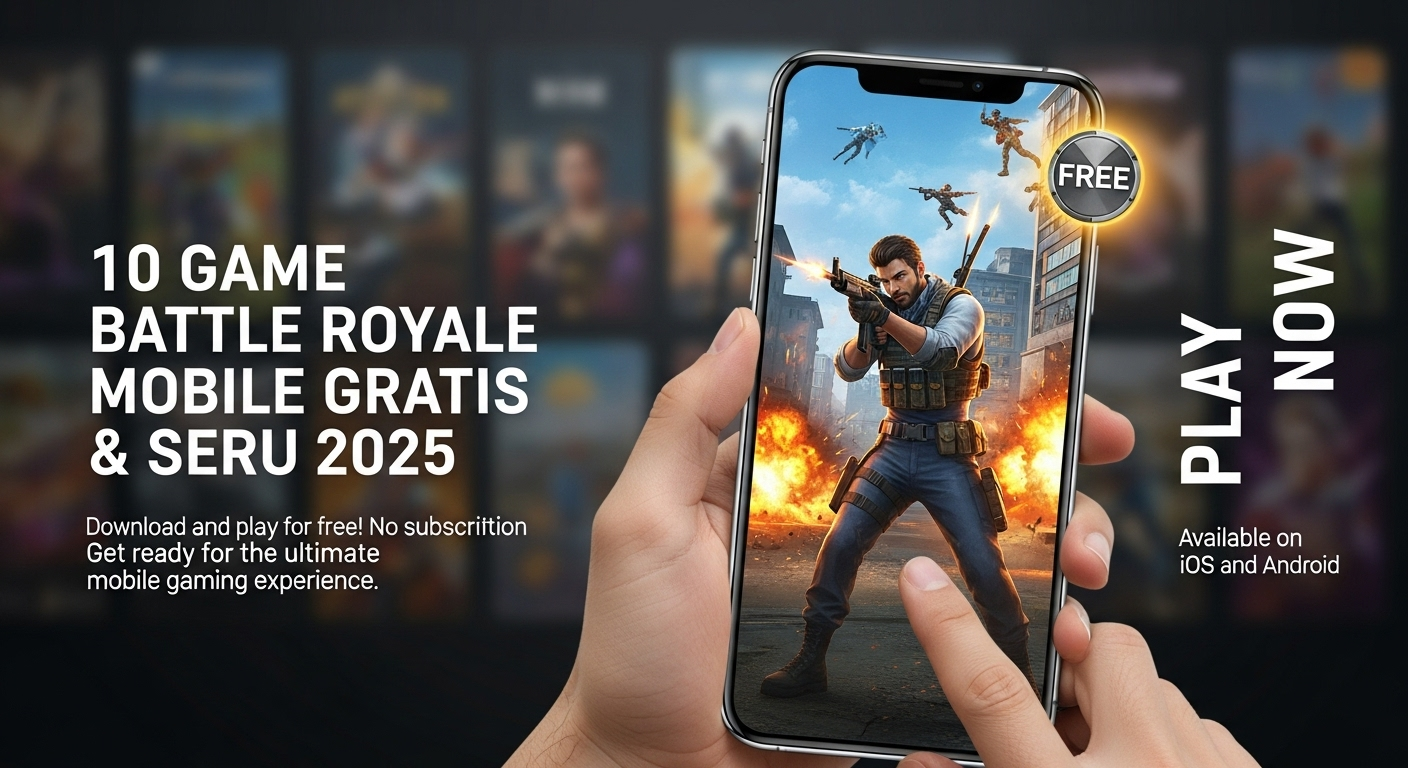 10 Game Battle Royale Mobile Gratis & Seru 2025