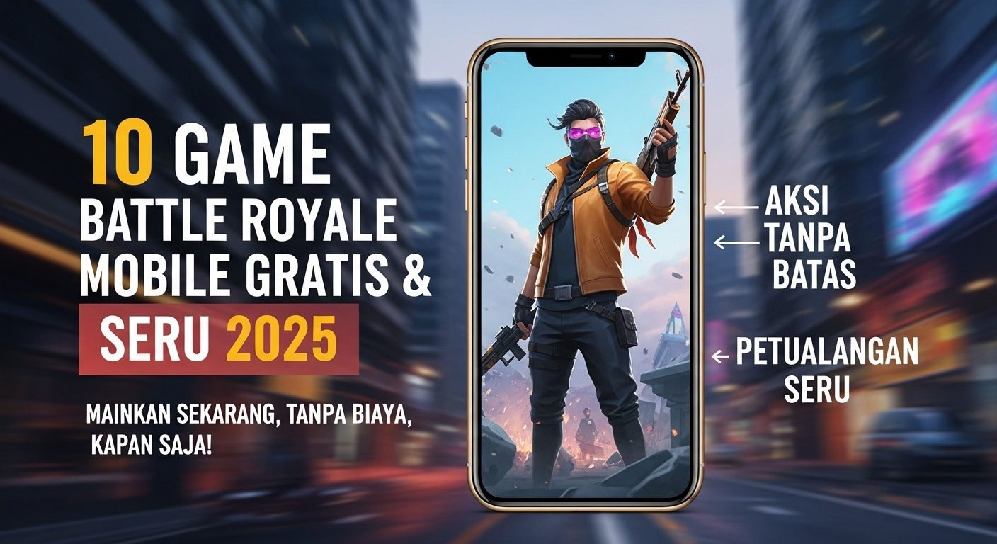 10 Game Battle Royale Mobile Gratis & Seru 2025