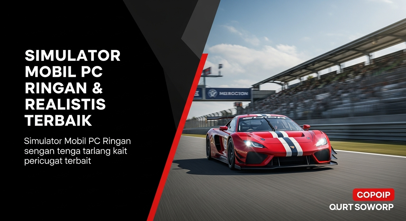 Simulator Mobil PC Ringan & Realistis Terbaik