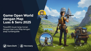 Game Open World dengan Map Luas & Seru 2025