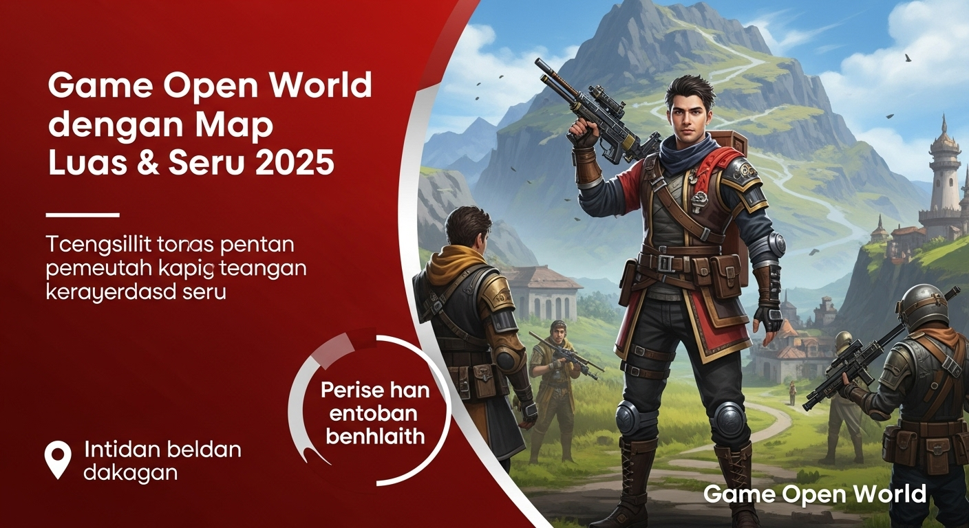 Game Open World dengan Map Luas & Seru 2025