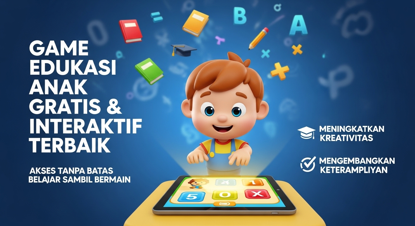 Game Edukasi Anak Gratis & Interaktif Terbaik