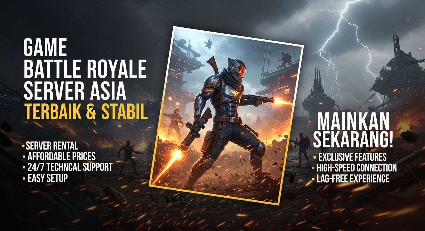 Game Battle Royale Server Asia Terbaik & Stabil