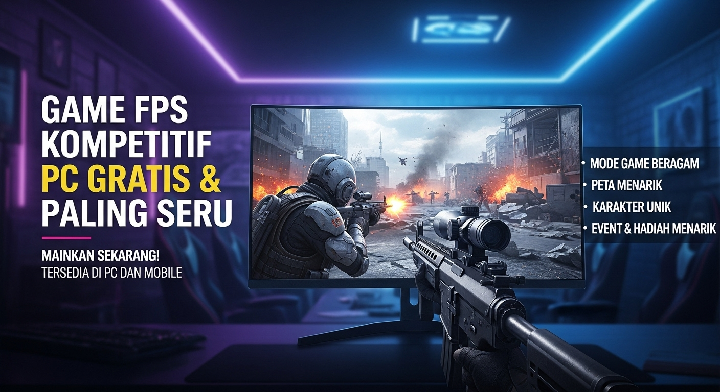 Game FPS Kompetitif PC Gratis & Paling Seru