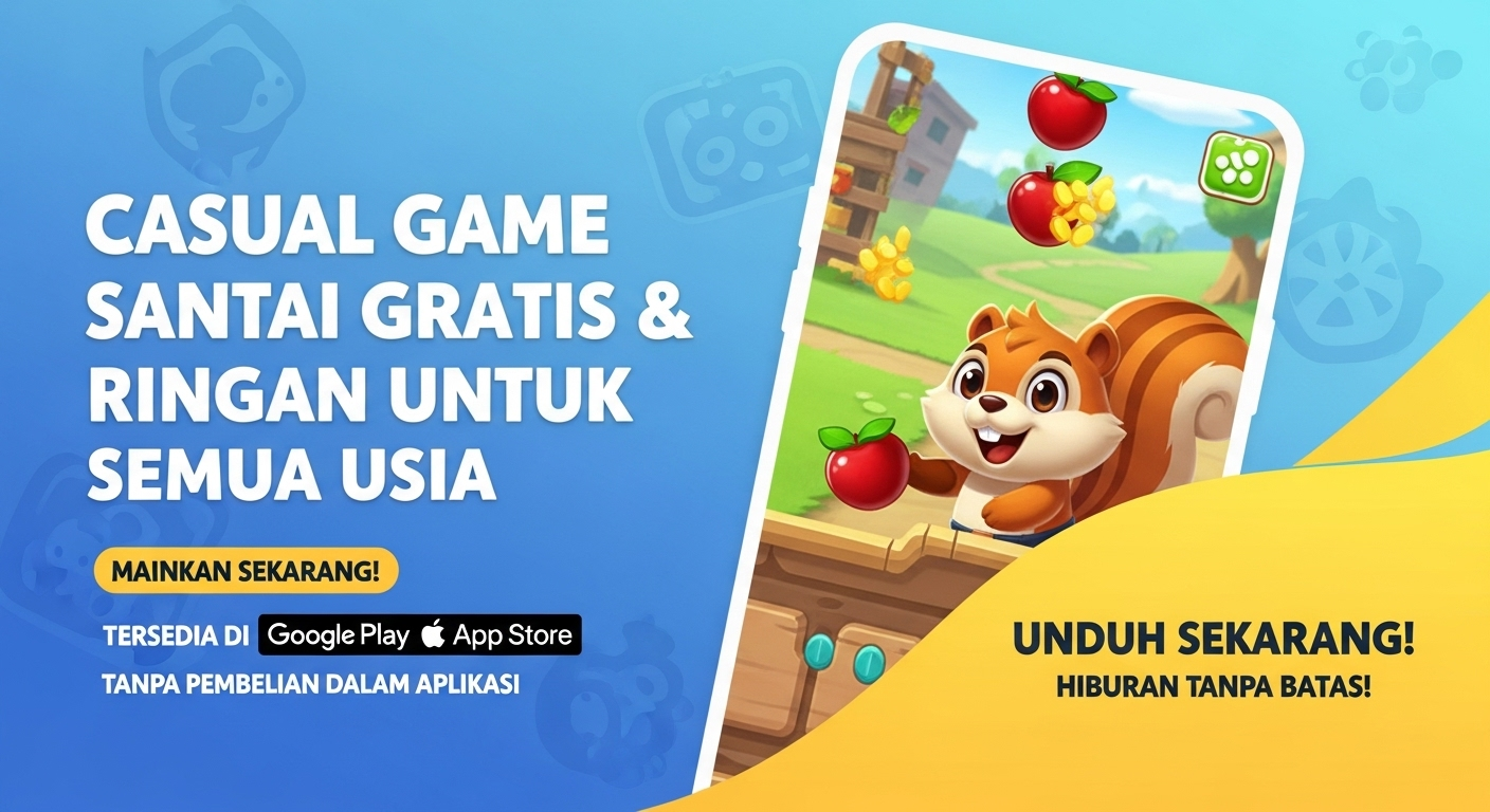 Casual Game Santai Gratis & Ringan untuk Semua Usia