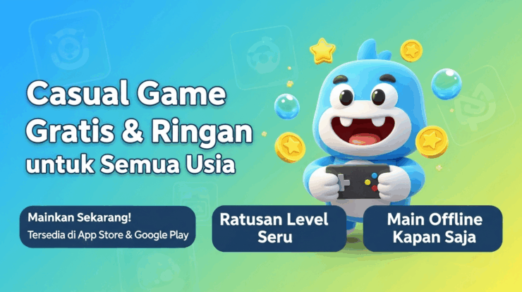 Casual Game Santai Gratis & Ringan untuk Semua Usia