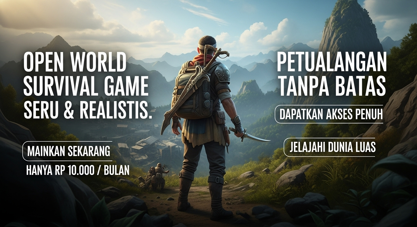 Open World Survival Game Seru & Realistis