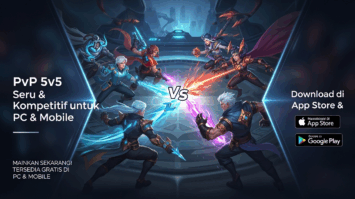 PvP 5v5 Seru & Kompetitif untuk PC & Mobile