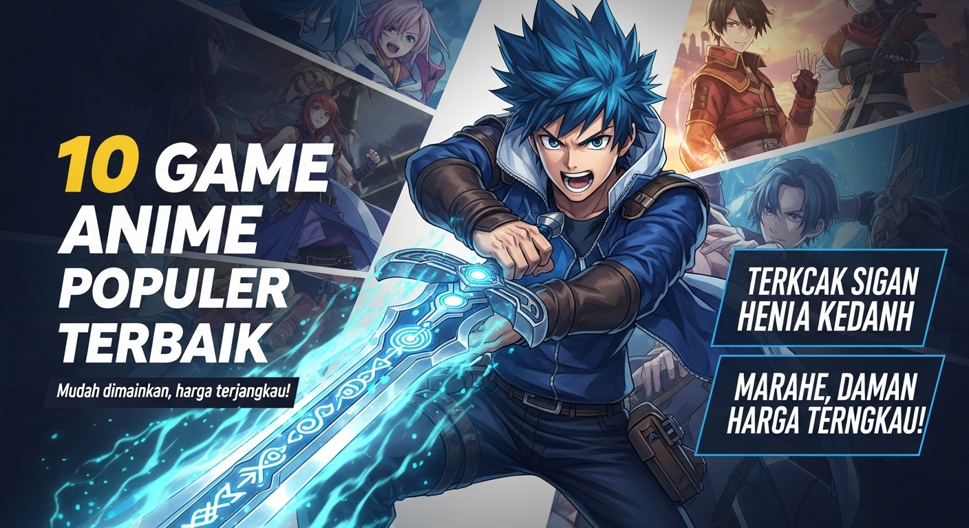 10 Game Anime Populer Terbaik