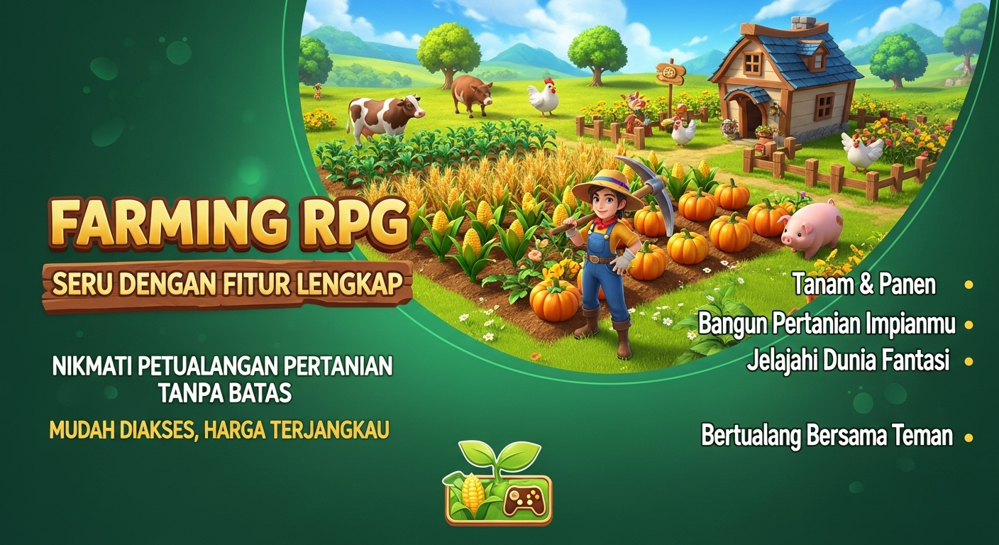 Farming RPG Seru dengan Fitur Lengkap