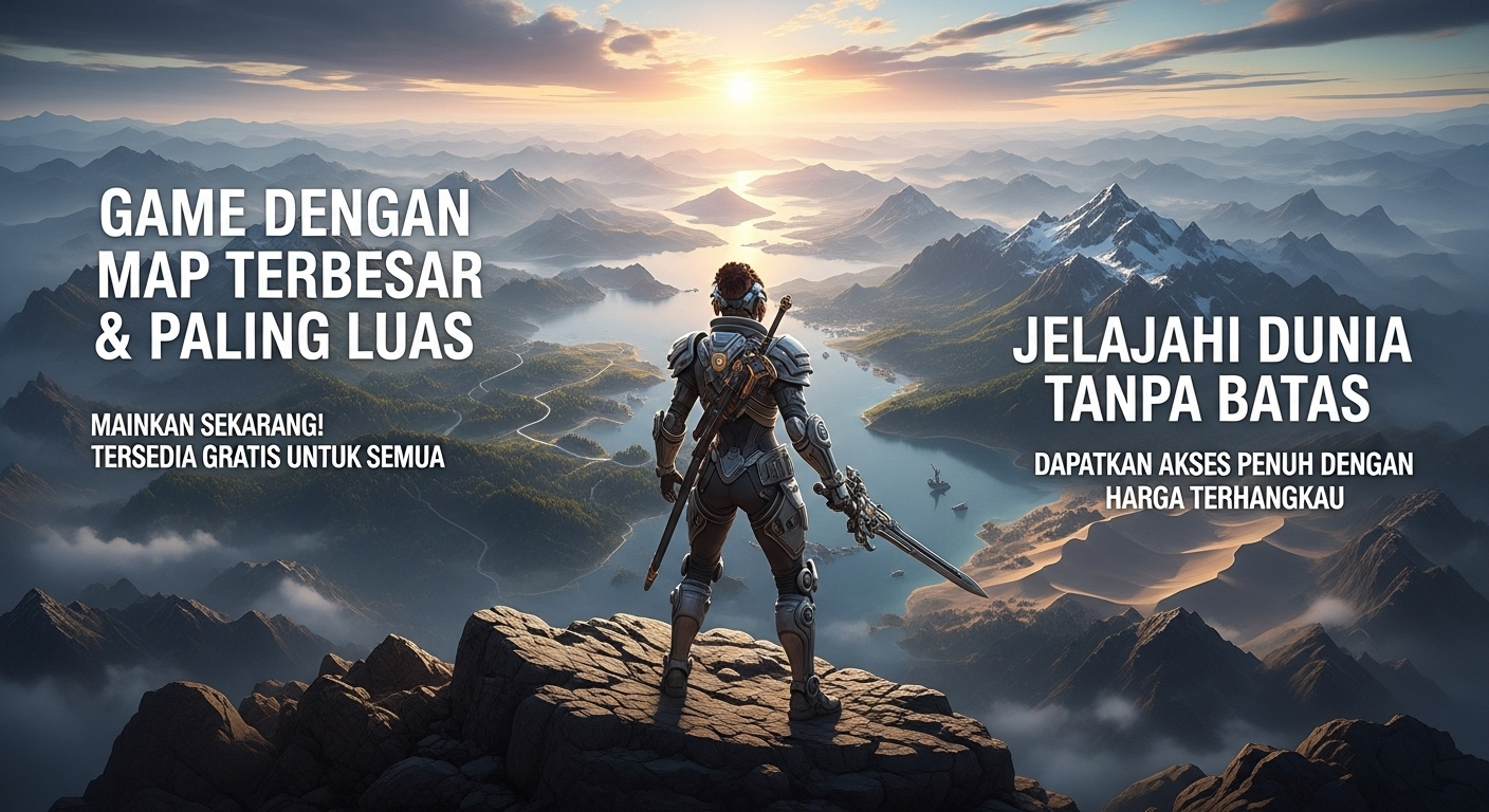 Game dengan Map Terbesar & Paling Luas