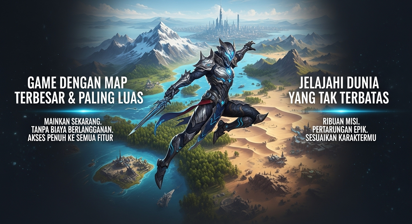 Game dengan Map Terbesar & Paling Luas