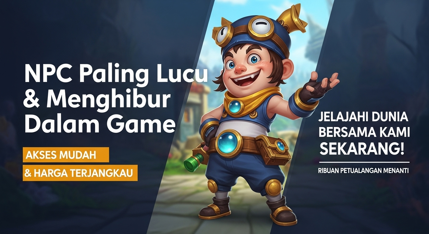 NPC Paling Lucu & Menghibur dalam Game