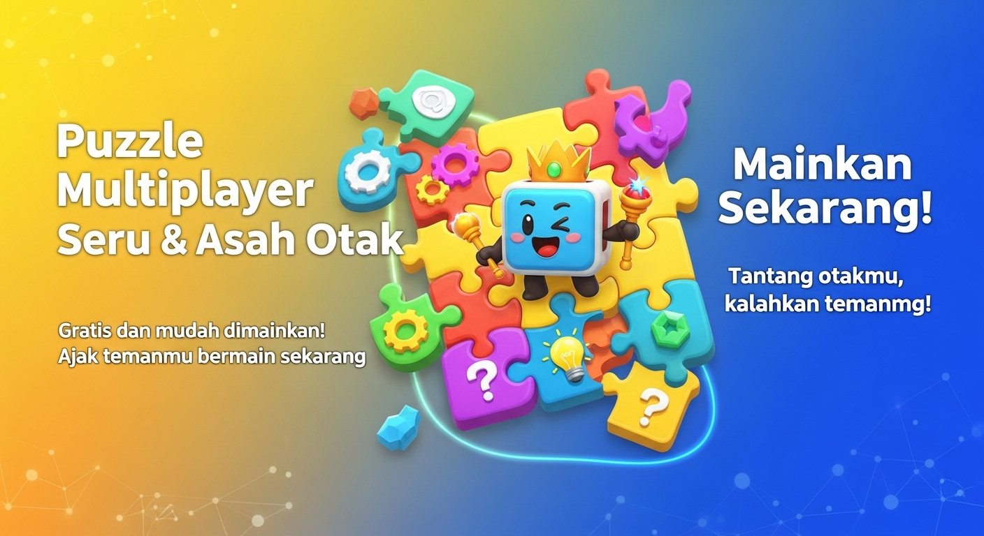 Puzzle Multiplayer Seru & Asah Otak