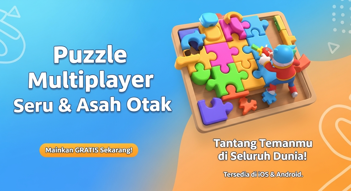 Puzzle Multiplayer Seru & Asah Otak