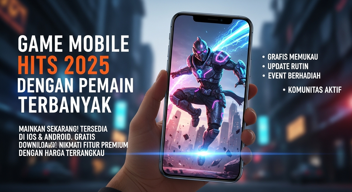 Game Mobile Hits 2025 dengan Pemain Terbanyak