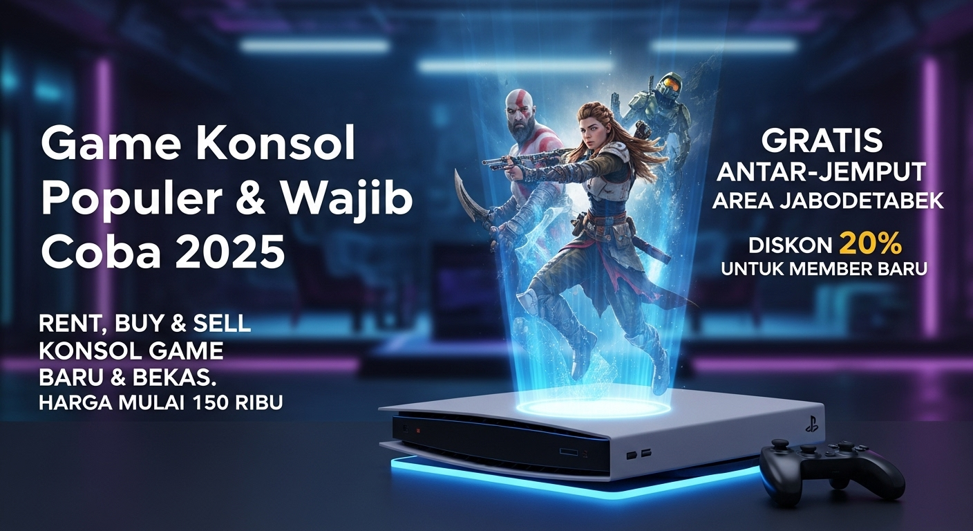 Game Konsol Populer & Wajib Coba 2025