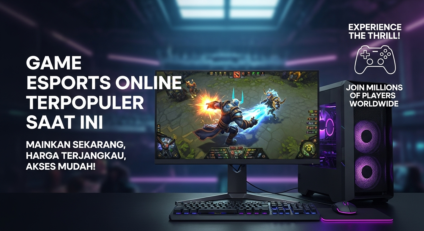 Game Esports Online Terpopuler Saat Ini